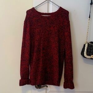 🆕 Express Oversized Sweater | XL | Burgundy